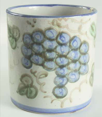 Vintage Blue Medium Canister No Lid