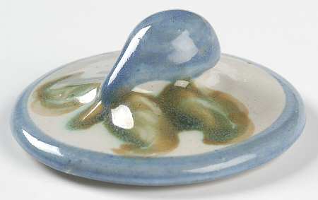 Vintage Blue Lid for Sugar Bowl
