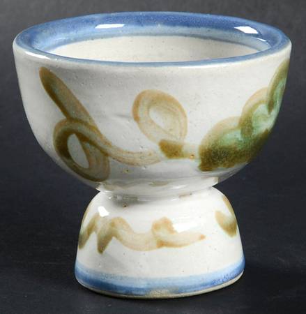 Vintage Blue Double Egg Cup