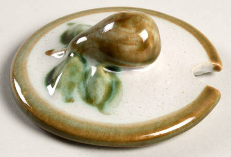 Vintage Olive Green Lid for Jam/Jelly