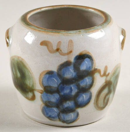 Vintage Olive Green Jam/Jelly No Lid