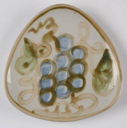Vintage Olive Green Wine Bottle Coaster
