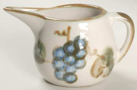 Vintage Olive Green Creamer