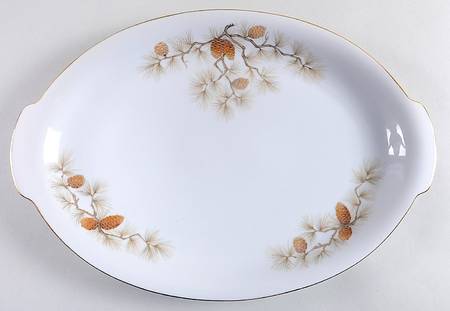 Pine Crest 14" Oval Serving Platter