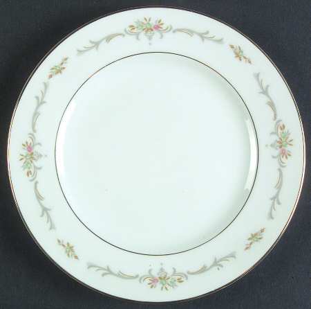 Suzanne (Gold Trim) Salad Plate