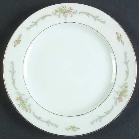 Suzanne (Gold Trim) Bread & Butter Plate