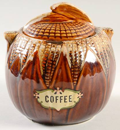 Maizeware Colonial Brown Coffee Canister & Lid