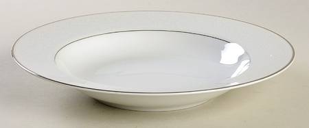 Belgium Lace Rim Soup Bowl