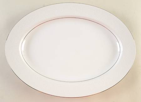 Belgium Lace 14" Oval Serving Platter