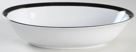 Midnight 10" Oval Vegetable Bowl