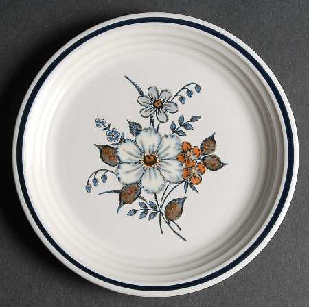 Blue Ridge Bread & Butter Plate