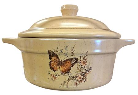 Butterfly Round Covered Vegetable