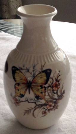 Butterfly 10" Vase