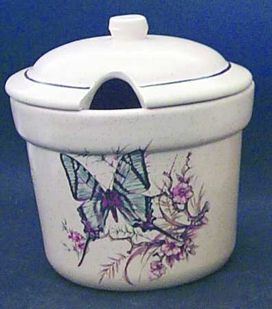 Butterfly Bean Pot & Lid