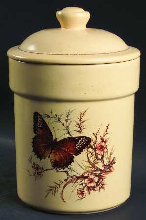 Butterfly Extra Large Canister & Lid