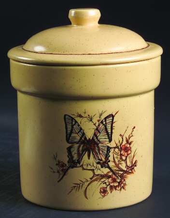 Butterfly Small Canister & Lid