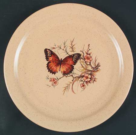 Butterfly Dinner Plate