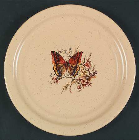 Butterfly Luncheon Plate
