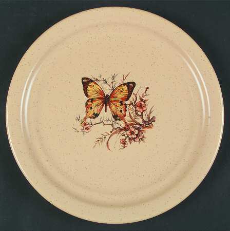 Butterfly Luncheon Plate