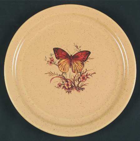 Butterfly Luncheon Plate