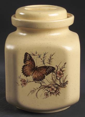 Butterfly Large Canister & Lid