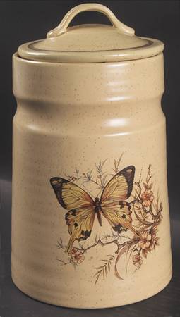 Butterfly Extra Large Canister & Lid