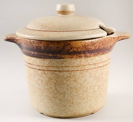 Palomino Bean Pot & Lid