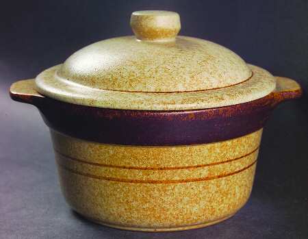 Palomino Large Crock & Lid