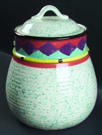 Paradise Cookie Jar & Lid