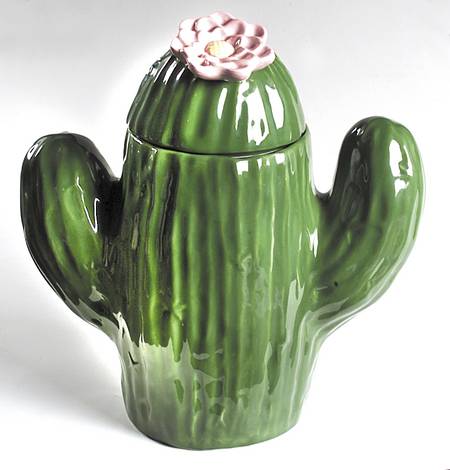 Taos Figural Cookie Jar & Lid