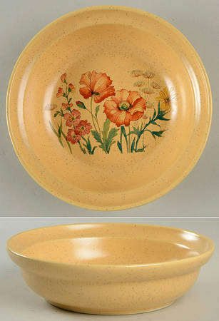 Wildflower Coupe Soup Bowl
