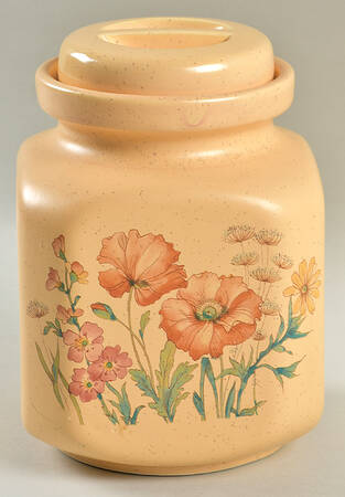 Wildflower Medium Canister & Lid