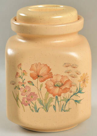 Wildflower Large Canister & Lid