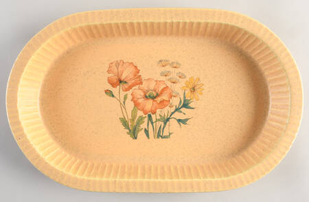 Wildflower Bread Tray