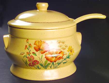 Wildflower Tureen & Lid w/Ladle