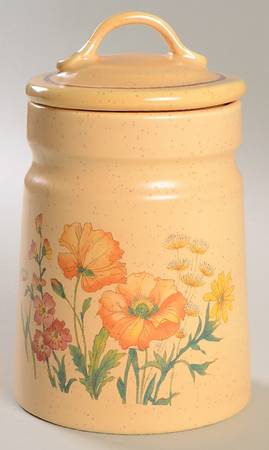 Wildflower Medium Canister & Lid