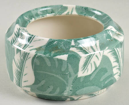 Palm Green Sugar Bowl No Lid