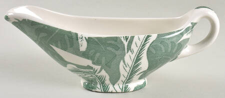 Palm Green Sauce Boat