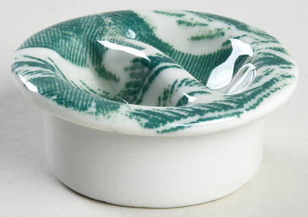 Palm Green Lid for Individual Teapot