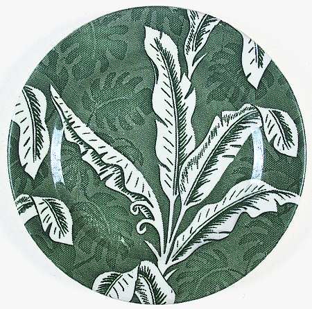 Palm Green Luncheon Plate