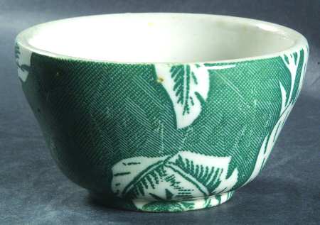 Palm Green Bouillon/Open Sugar No Saucer