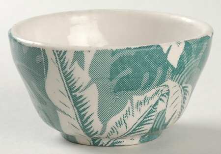 Palm Green Open Sugar Bowl