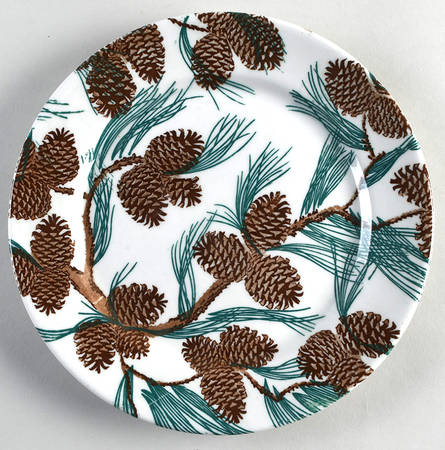 Needles and Pine (Design All Over) Dinner Plate