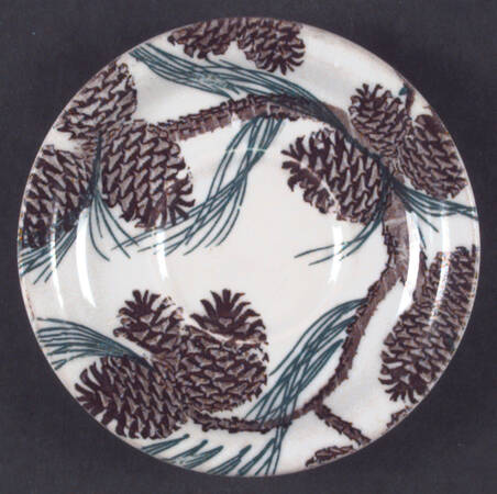 Needles and Pine (Design All Over) Saucer