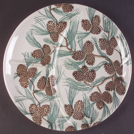 Needles and Pine (Design All Over) Grill Plate