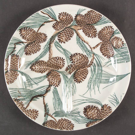 Needles and Pine (Design All Over) Grill Plate