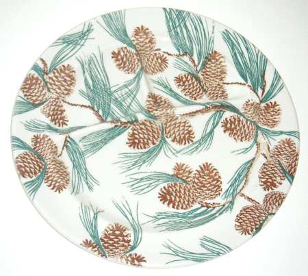 Needles and Pine (Design All Over) Grill Plate