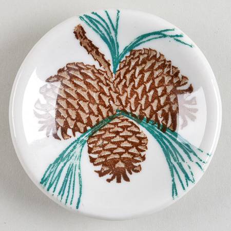 Needles and Pine (Design All Over) Butter Pat