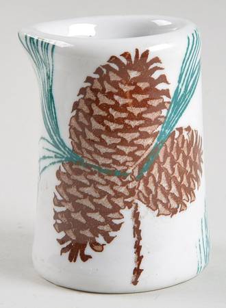 Needles and Pine (Design All Over) Individual Creamer
