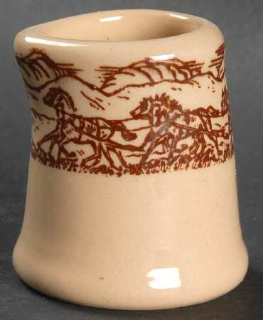 Western Traveler Brown Individual Creamer